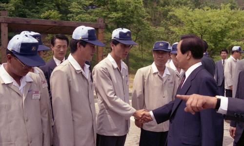 김영삼 대통령 경부고속도로(수원-청원) 확장공사 준공식 참석 #143662