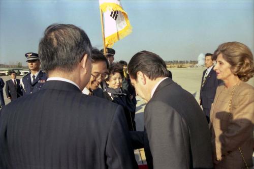 에두아르도 프레이 루이스-따글레 칠레 대통령 방한 공항 행사 #162759