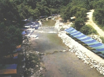 청산면 초성리 열두개울