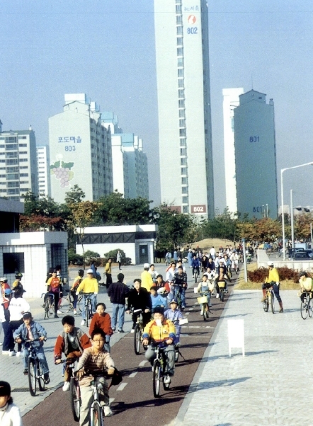1996년 자전거달리기 ; 자전거 전용도로 준공기념