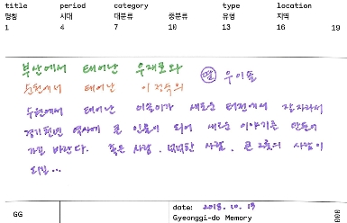 경기도메모리 기억의도서관 ; 시민참여 08