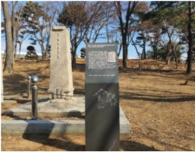 혼다 코스케 권업모범장장 흉상 좌대석