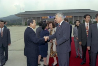 바츨리프 클라우스 체코 수상 이한 공항행사 #164601