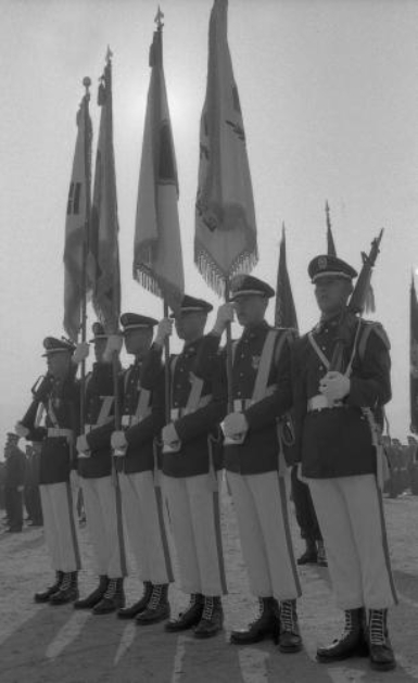 신현확 국무총리 학군단(ROTC) 임관식 참석 #933