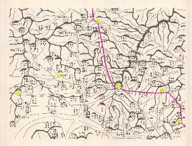 고지도 ; 대동여지도12 4