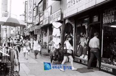 송탄시 미군부대 주변모습