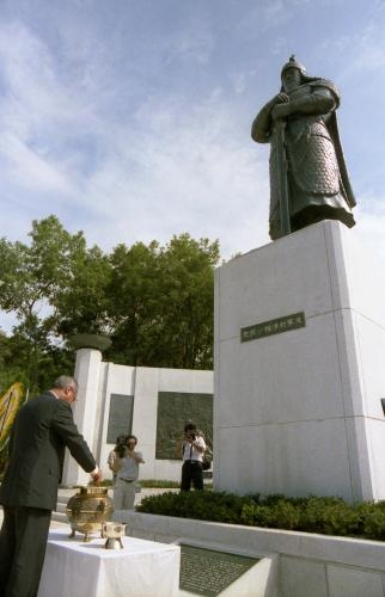 노신영 국무총리 권율장군 동상제막식 참석 #72491